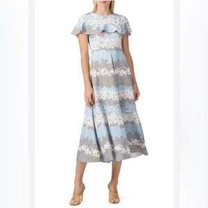 Red Valentino floral print dress